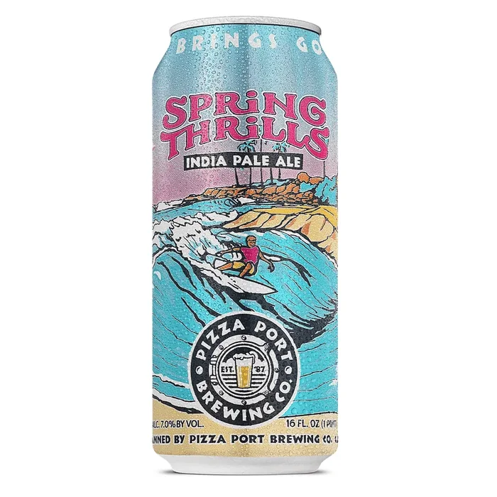 Pizza Port Brewing Co. ‘Spring Thrills’ IPA Beer 6-pack