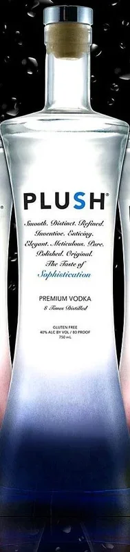 PLUSH VODKA PREMIUM FLORIDA 750ML