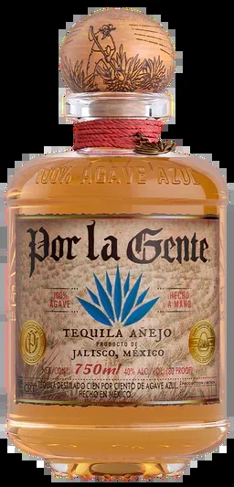 POR LA GENTE TEQUILA ANEJO 750ML