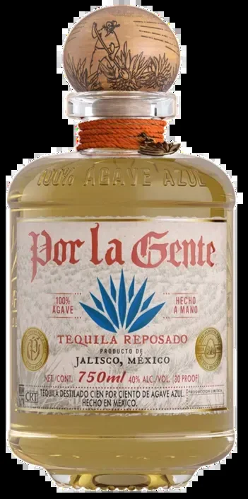 POR LA GENTE TEQUILA REPOSADO 750ML