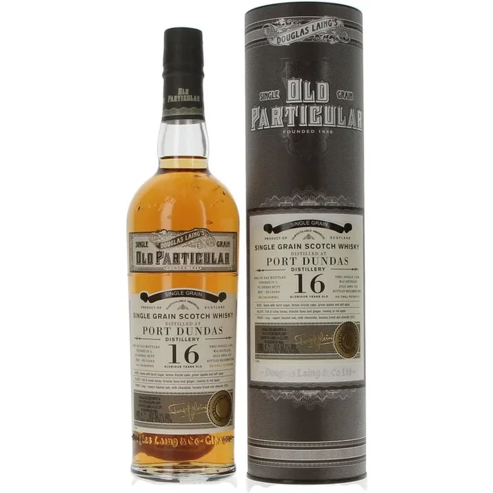 Port Dundas 16 Year Old 2004 Old Particular (Douglas Laing) Single Grain Scotch Whisky – 70cl 54.1%