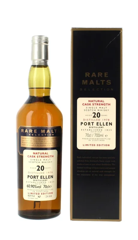 Port Ellen 20 Year Old 1978 Rare Malts Single Malt Scotch Whisky – 70cl 60.90%