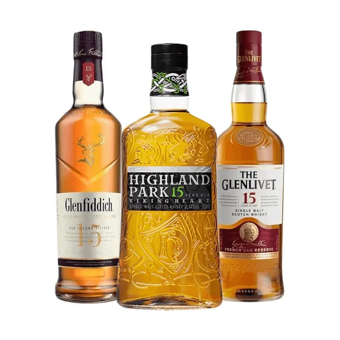Premium Fifteen Year Old Scotch Bundle