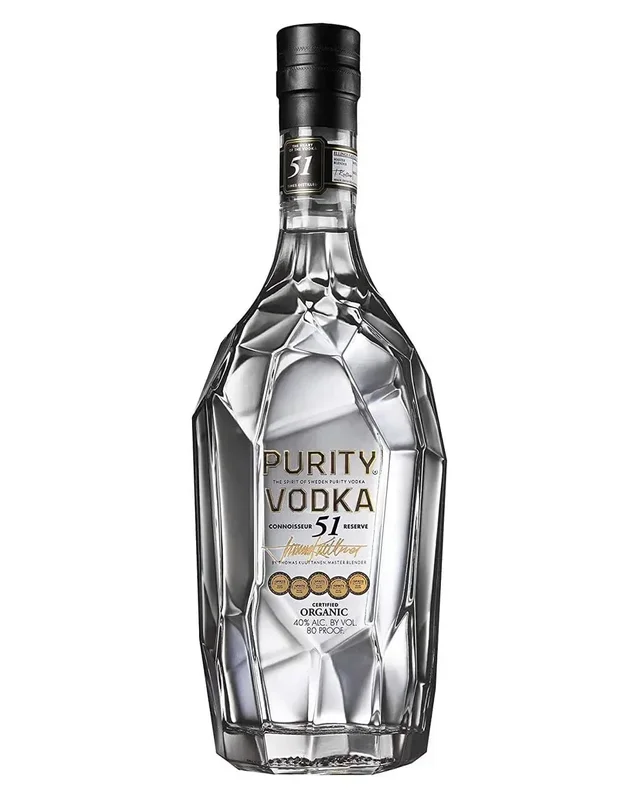 Purity Connoisseur 51 Plain Vodka, 70 cl