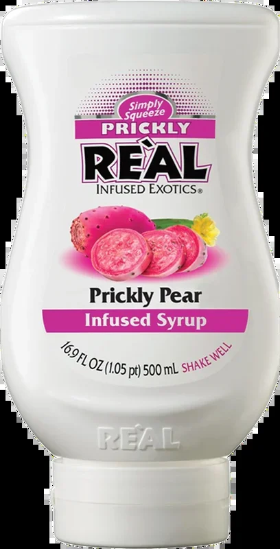Real Prickly Pear Puree Infused Syrup (500mL)