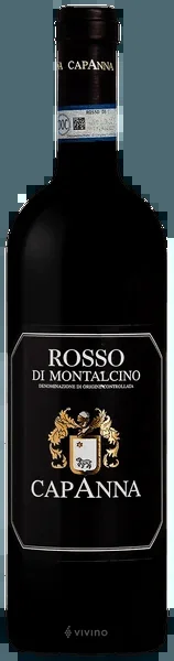 Red Wine Capanna Rosso Di Montalcino
