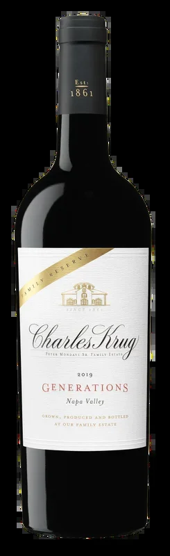 Red Wine Charles Krug 2019 Generations