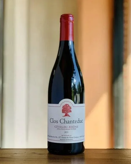 Red Wine Clos Chanteduc Cotes-Du-Rhone