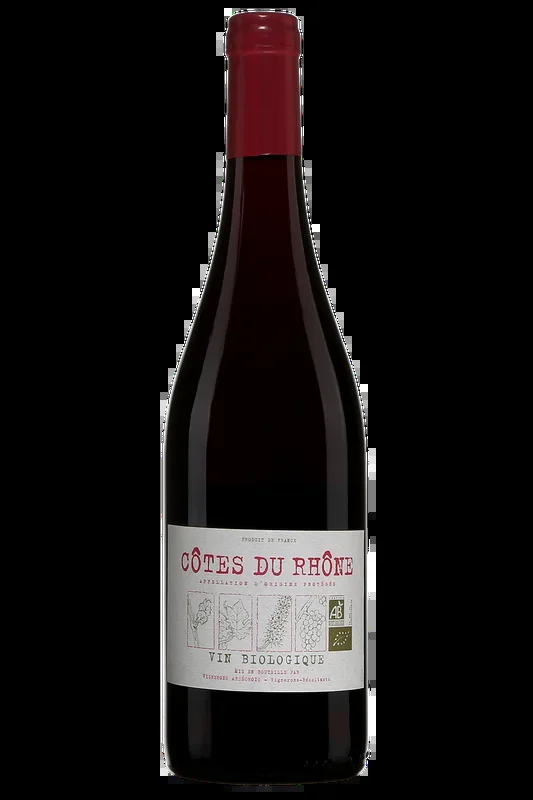 Red Wine Cotes du Rhone Ardechois Organic
