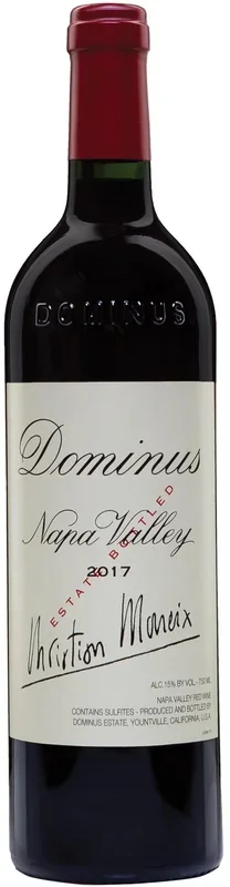 Red Wine Dominus Estate Bottle 2017 Napa