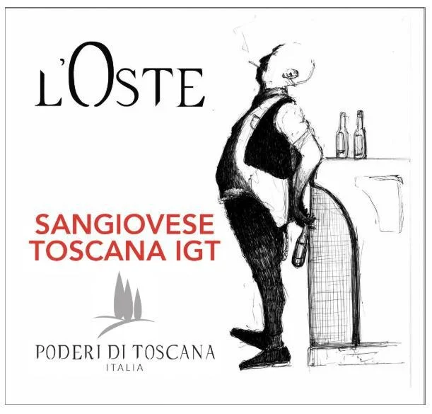 Red Wine Poderi Di Toscana L’Oste Sangiovese
