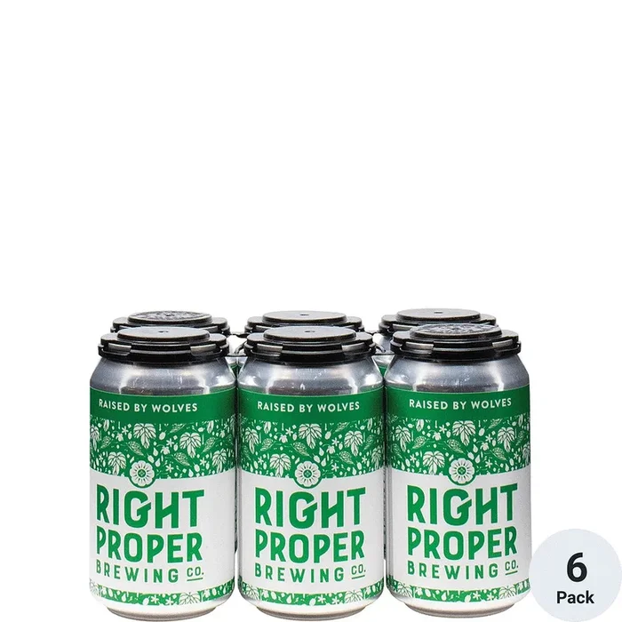 Right Proper Brewing “Raised By Wolves” Pale Ale 6-pack