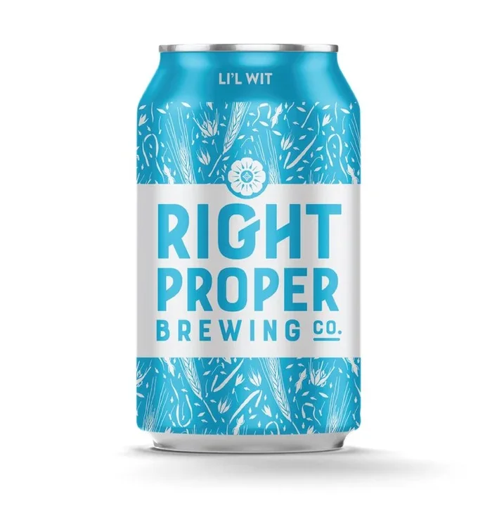 Right Proper Lil’ Wit (12oz Can 6 Pk)
