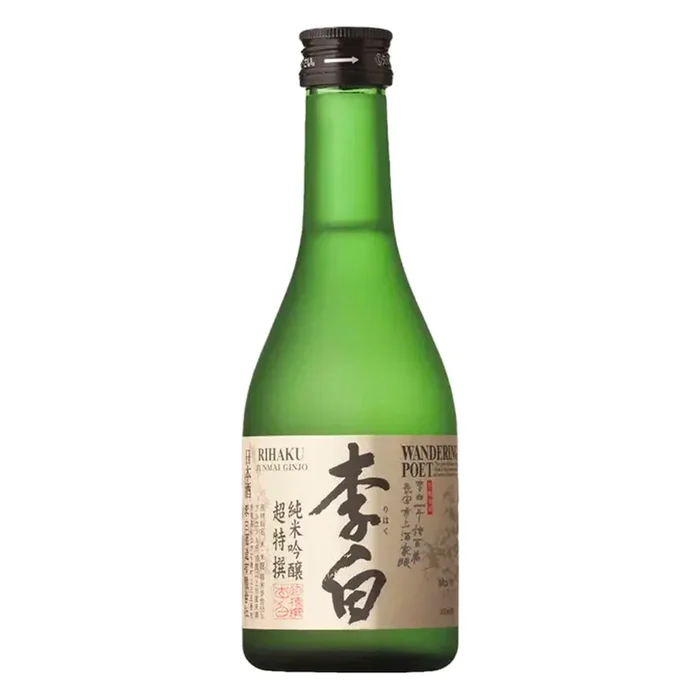 Rihaku Wandering Poet Junmai Ginjo Sake