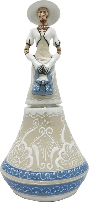 Riqueza Azul Anejo Catrina Ceramic 750ml