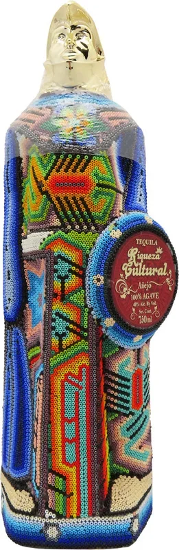 Riqueza Cultural Tequila Anejo Aguila Huichol 750ml