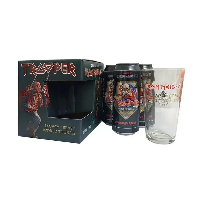 Robinsons Trooper Iron Maiden Legacy of the Beast 3-Pack w/Glass
