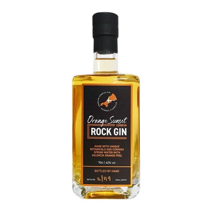 Rock Orange Sunset Gin 70cl