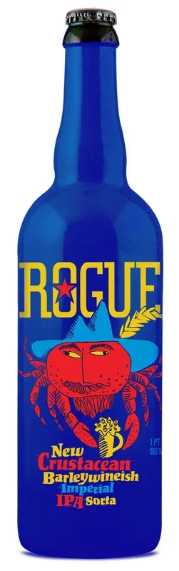 Rogue New Crustacean Barlywineish Imperial IPA Sorta 750ml