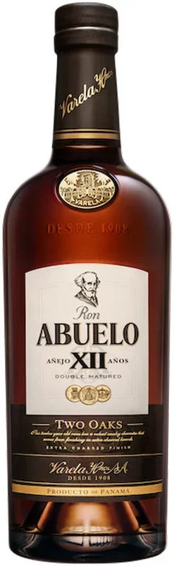 Ron Abuelo XII Anos Two Oaks Double Matured Rum 750ml