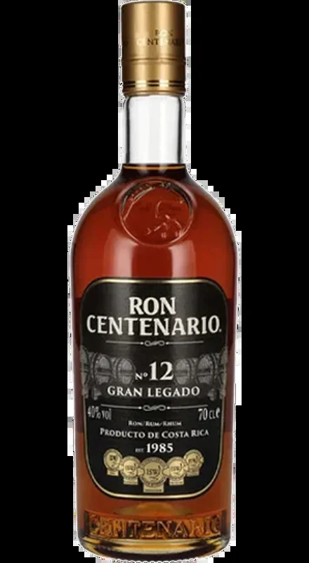 RON CENTENARIO RUM GRAN LEGADO 12YR 750ML