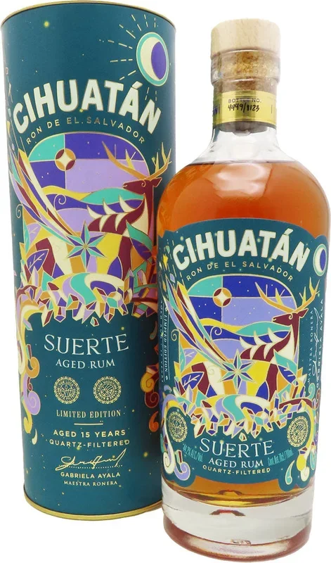 Ron Cihuatan Rum Suerte Limited Edition 15 Year Old 700ml