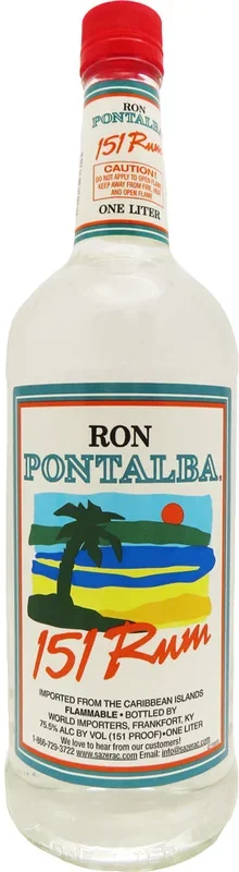 Ron Pontalba 151 Rum 1L