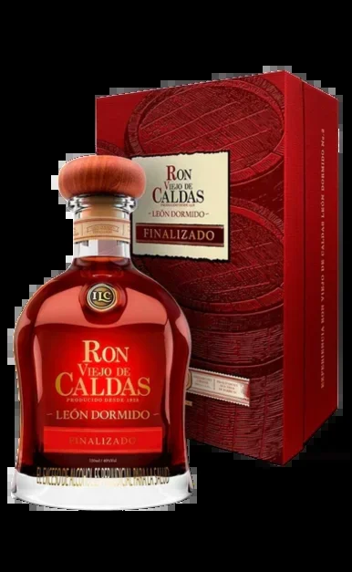 RON VIEJO DE CALDAS RUM LEON DORMIDO FINALIZADO COLOMBIA 750ML