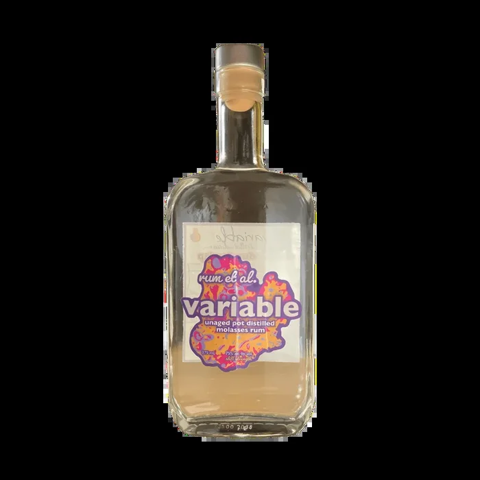 Rum et al. Variable #2 – Tailspin Unaged Rum – Still Strength (375 ml)