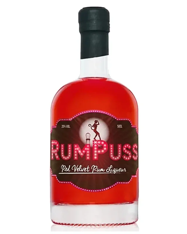 RumPuss Red Velvet Rum Liqueur, 50 cl
