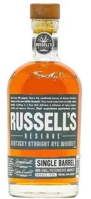 Russell’s Reserve Single Barrel Kentucky Rye Whiskey 104 Proof 750ml