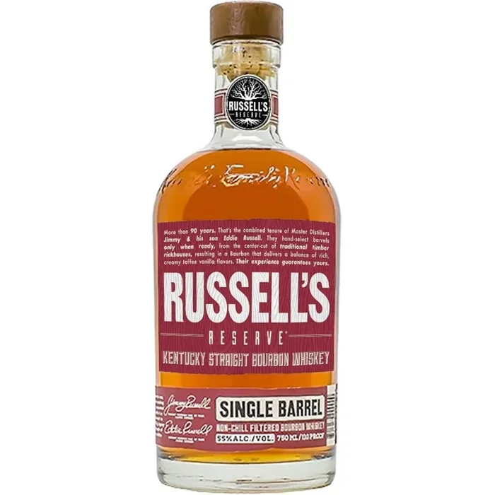 RUSSELLS RESERVE BOURBON SINGLE BARREL KENTUCKY 110PF 750ML