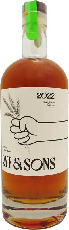 Rye & Sons Straight Rye Whiskey 750ml