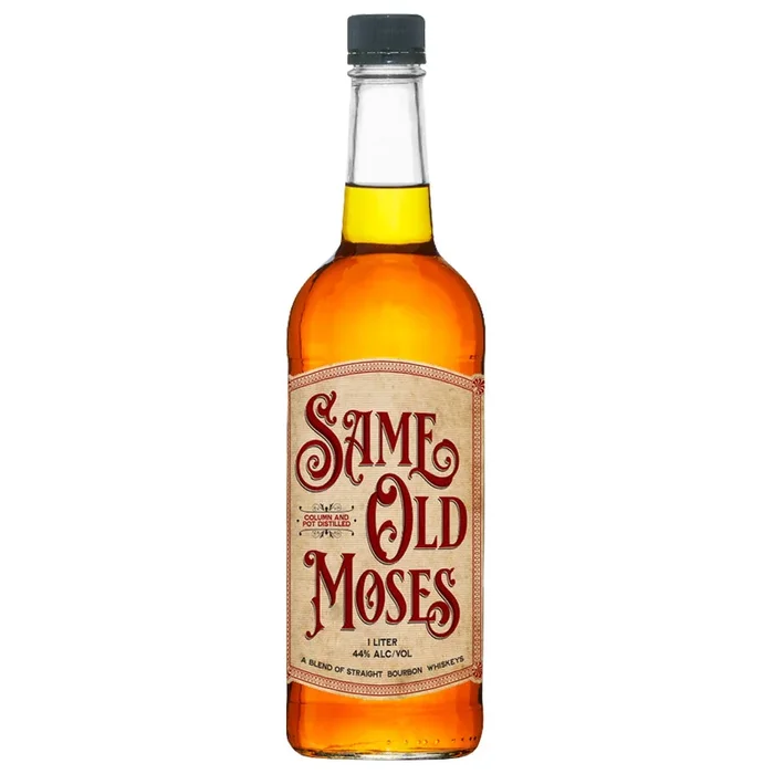 Same Old Moses Blended Bourbon Whiskey – 1 Liter