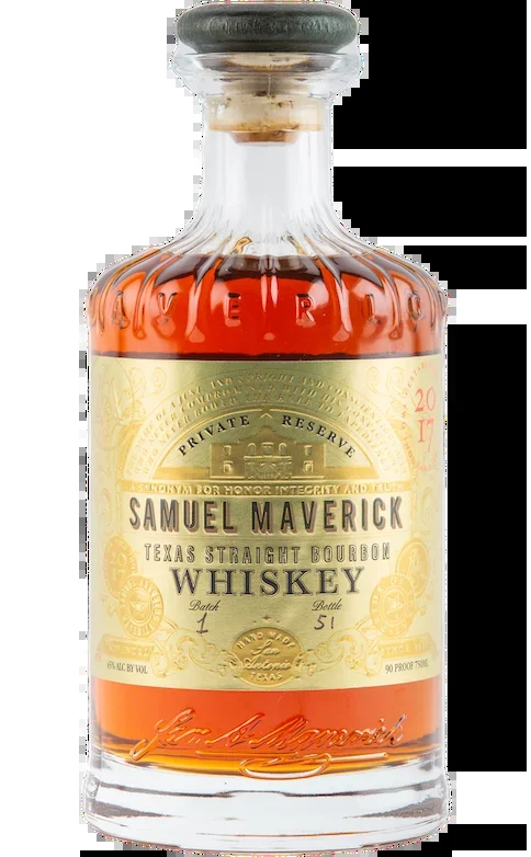 SAMUEL MAVERICK BOURBON STRAIGHT TEXAS 750ML
