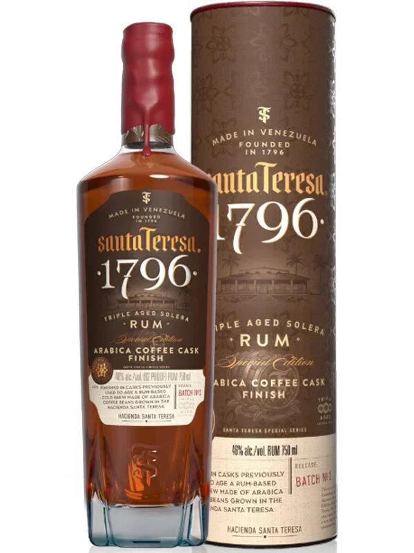 Santa Teresa 1796 Arabica Coffee Cask Finish Rum