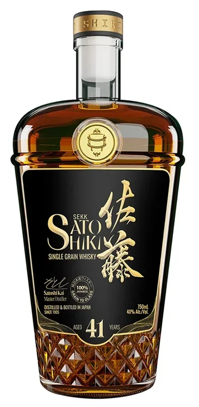 Sato Shiki 41 Year Single Grain Japanese Whisky 750ml