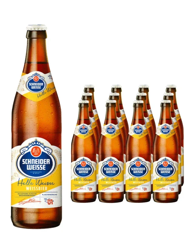 Schneider Original Weissbier Multipack, 12 x 500 ml