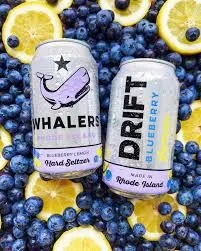 Seltzer RI Whalers 6pk Drift Blueberry Lemonade