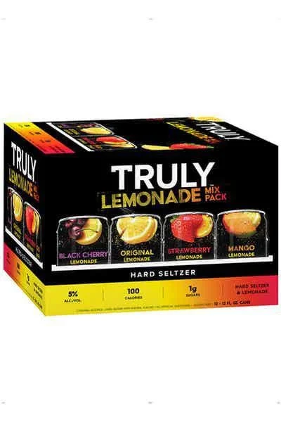 Seltzer Truly 12pk Lemonade Seltzer