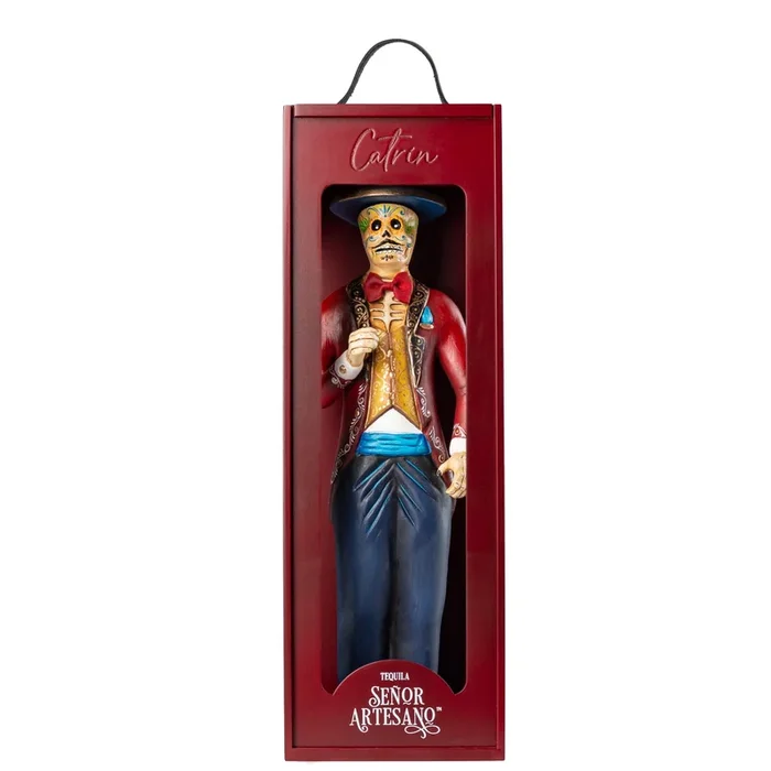 Senor Artesano Catrin Reposado Tequila Red Box 750ml