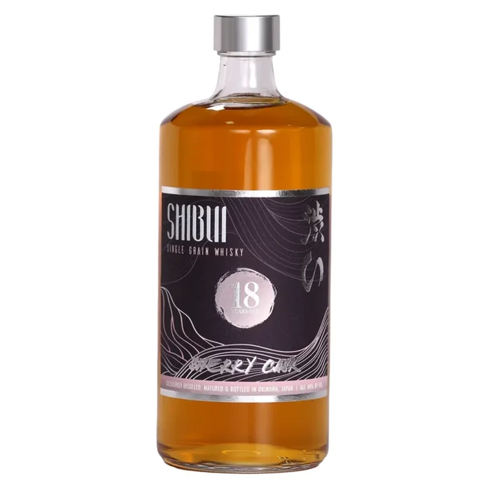 Shibui Single Grain Whiskey – 18 Years Old Sherry Cask (Bottled in Okinawa, Japan)