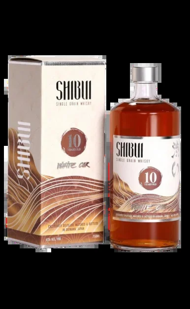 SHIBUI WHISKEY SINGLE GRAIN WHITE OAK CASK JAPAN 10YR 750ML
