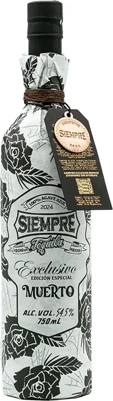 Siempre Exclusivo Muerto Blanco Tequila 750ml