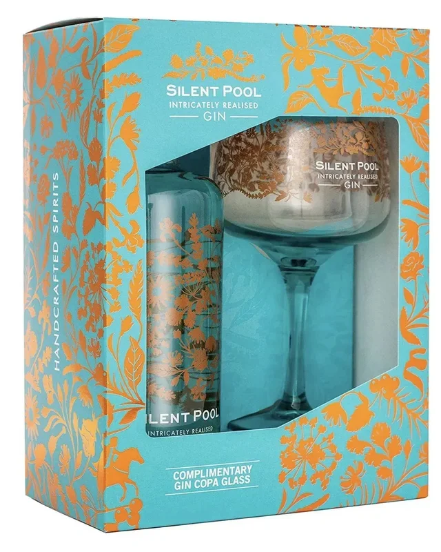 Silent Pool Copa Glass Gift Set, 70 cl
