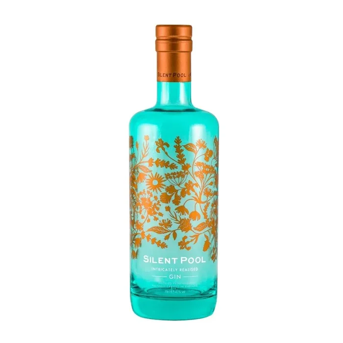 SILENT POOL GIN INTRICATELY REALISED ENGLAND 750ML
