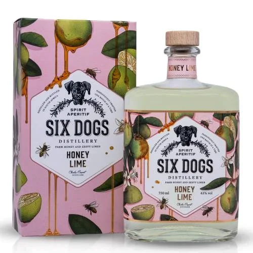 Six Dogs Honey Lime – 750ML