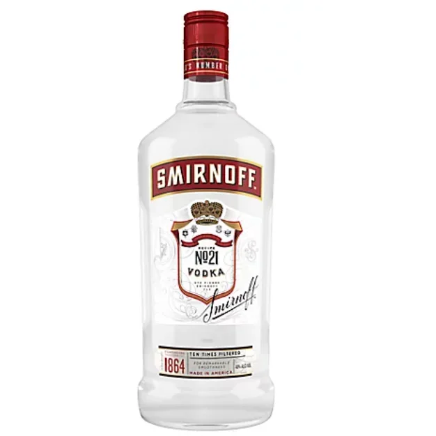 Smirnoff No. 21 Vodka Red 1.75 Liter
