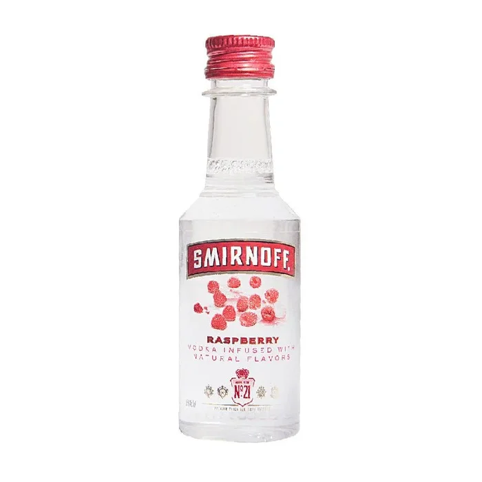 Smirnoff Raspberry Flavored Vodka Mini Shot 50ml