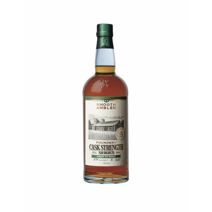 Smooth Ambler Founders’ Cask Strength Series Rye Whiskey